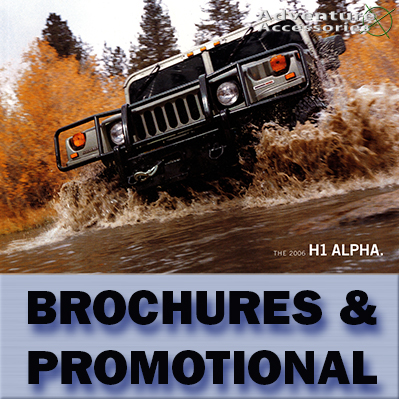 Hummer H1 Brochures and Promotional Items