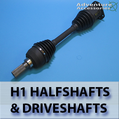 Hummer H1 Half Shafts and Driveshafts