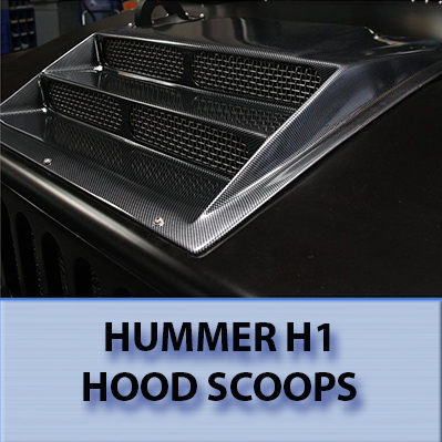 Hummer H1 Hood Scoops.